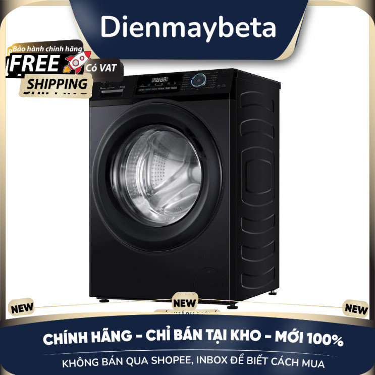 [KHÔNG BÁN QUA SHOPEE] AQD-A852J(BK) - Máy giặt Aqua Inverter 8.5 kg AQD-A852J(BK)  - DMK