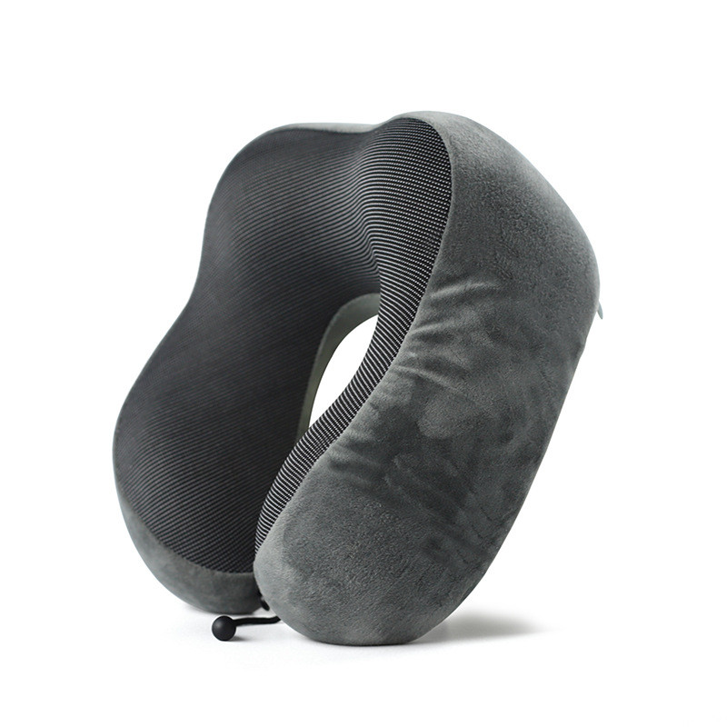 New Product~Camel hump u Memory foam neck support pillow u Magnetic fabric travel pillow, slow rebou