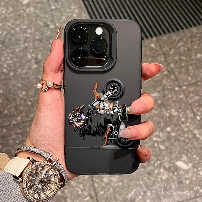 Ốp điện thoại sáng tạo Graffiti Football Boy Back cho iPhone 14promax 15promax 14 15 16 17 promax xs