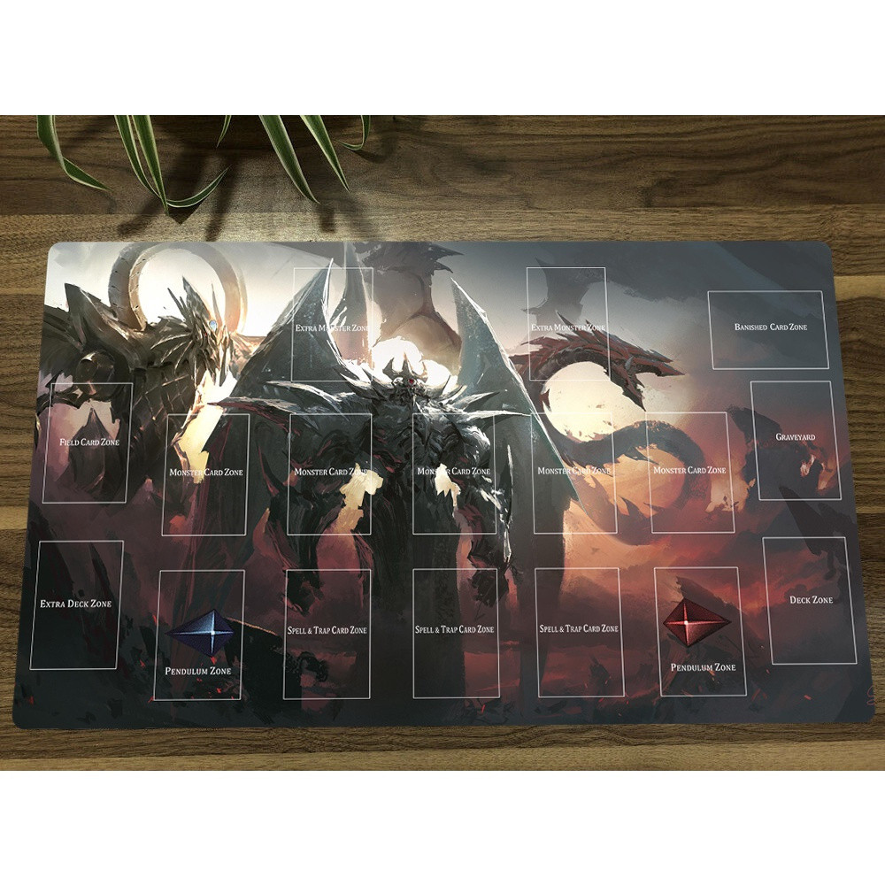 YuGiOh Osiris The Sky Dragon & Obelisk The Tormentor TCG Thảm Trading Card Game Mat CCG Playmat Miến