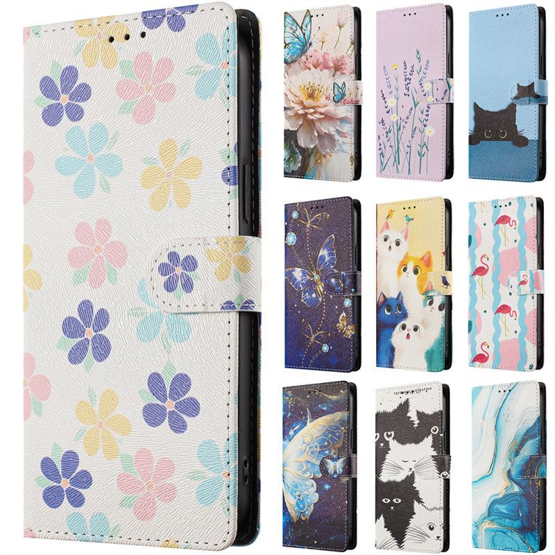 Dành Cho Nokia HMD Fuison Flip Case Cho Nokia HMD Skyline Pulse Pro Plus Ốp điện thoại Mèo Dễ Thương
