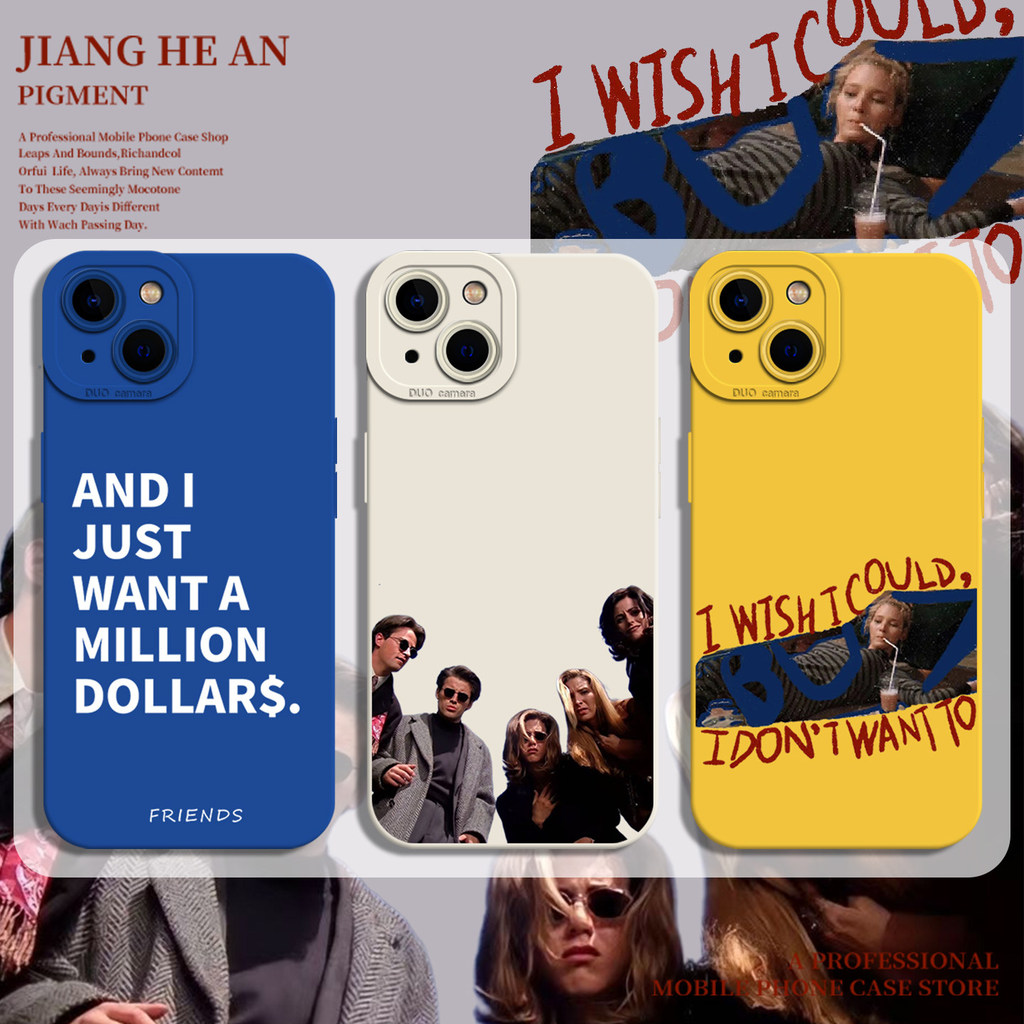 Những Người Bạn Cũ Thích Hợp Cho Apple 16pro Vỏ Bảo Vệ Điện Thoại Di Động iPhone15 Phim Truyền Hình 