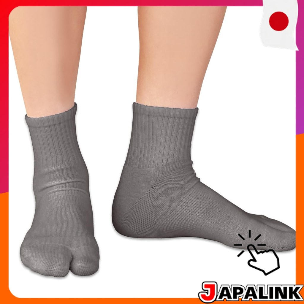 Maison Peony Tabi Thin Pile Socks 2 Pairs Anti-Sweat Sport Running Outdoor Tabi Socks