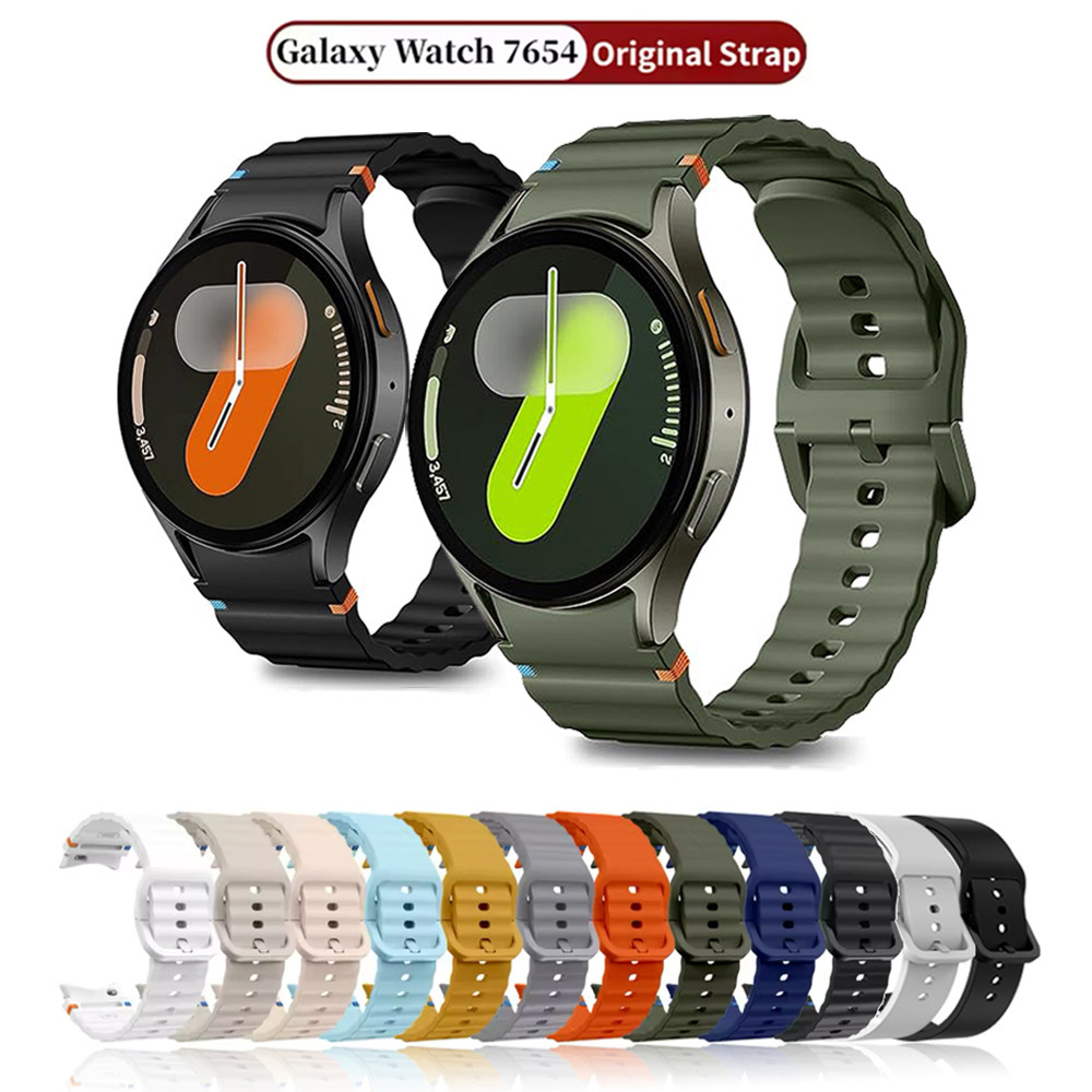 Dây Đeo Đồng Hồ Đa Năng Chính Hãng Cho Samsung Galaxy Watch 7 / 6 / 5 / 4 / FE 44mm 40mm Dây Đeo Sil