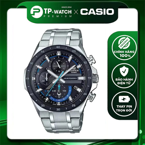 Đồng Hồ Nam Dây Thép Casio Edifice EQS-920DB-1BVUDF Năng lượng mặt trời | Edifice EQS-920DB-1B