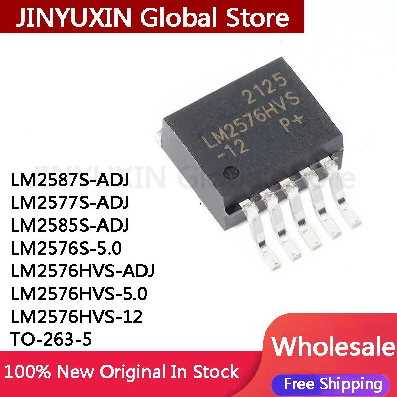5 Chiếc LM2587S-ADJ LM2585S-ADJ LM2577S-ADJ LM2576S-5.0 LM2576HVS-ADJ LM2576HVS-5.0 LM2576HVS-12 LM2