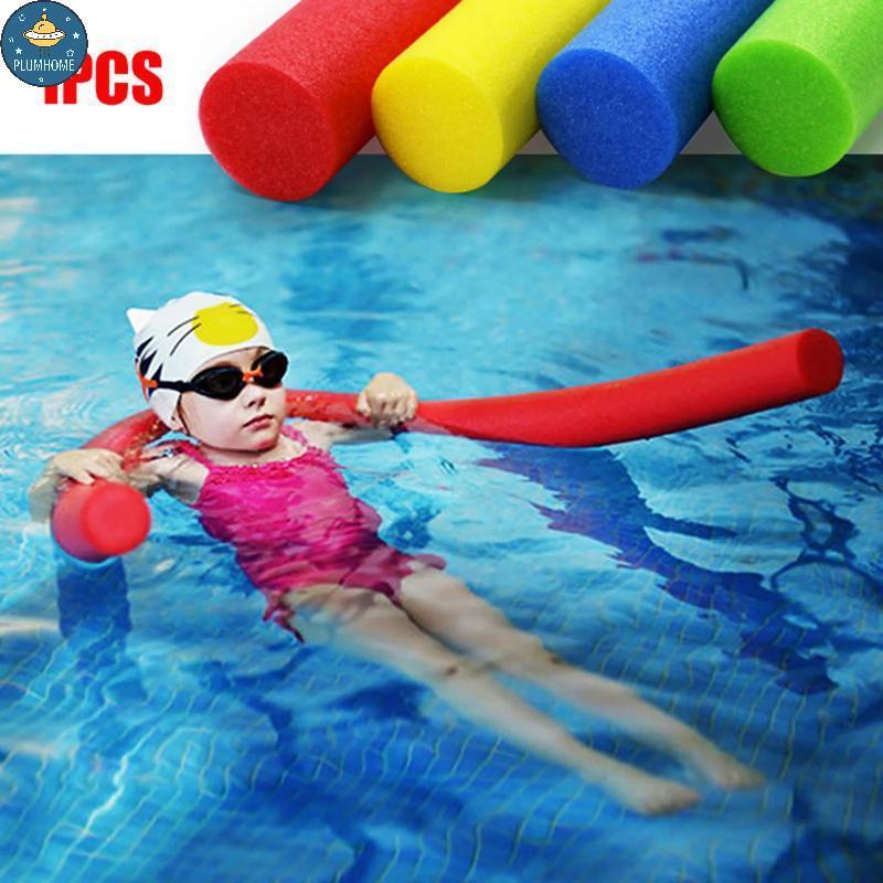 PLUMHOME 65x1500 / 75x1500Swimming Pool Foam Noodle Float Aid Swim Noodle Ring Phao Sti Màu Ngẫu Nhi