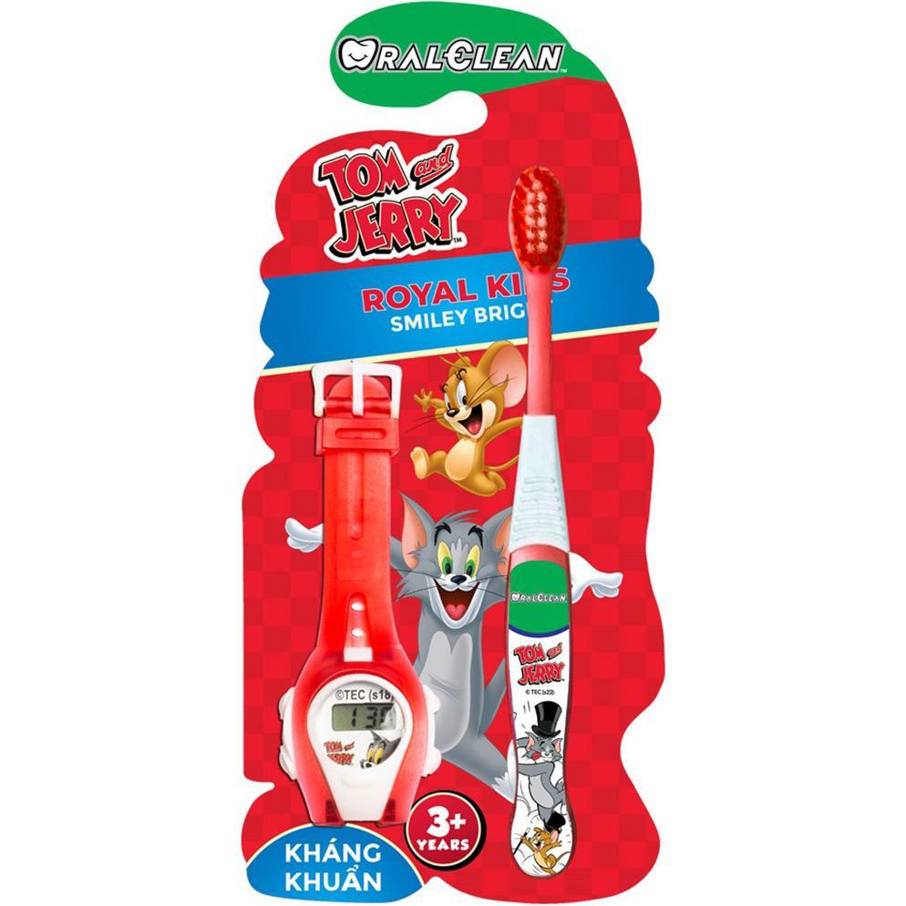 [MALL] Oral-Clean Royal Kid Soft bàn chải đánh răng trẻ em - Kháng khuẩn Ag+, đầu tròn bảo vệ nướu