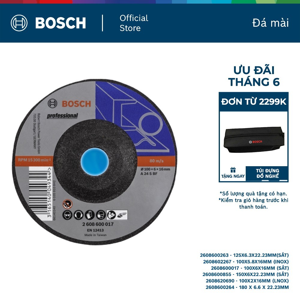 Đá mài Bosch chất lượng chuẩn Đức