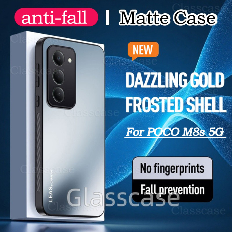 Vỏ POCO M8s 5G 2026 Cho Xiaomi POCO M8s M8Pro M8 M 8 s Pro POCOM8s POCOM8Pro Màu Sắc Mờ Chống Sốc Ch