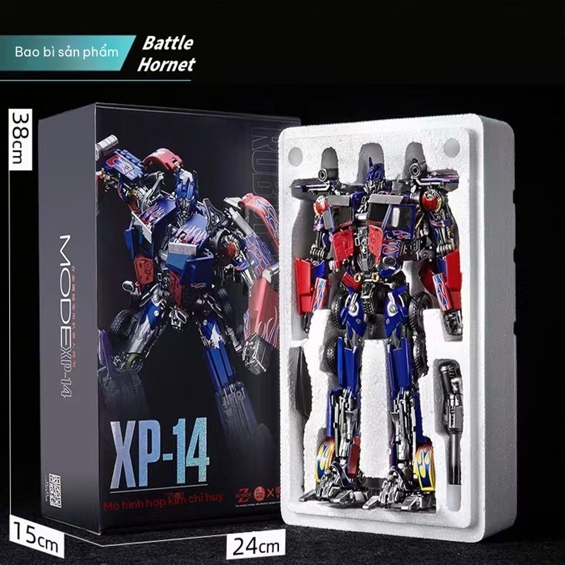 [NEW]XP14 Đồ chơi biến hình King Kong phiên bản hợp kim Optimus Prime xe robot cho bé trai King Kong
