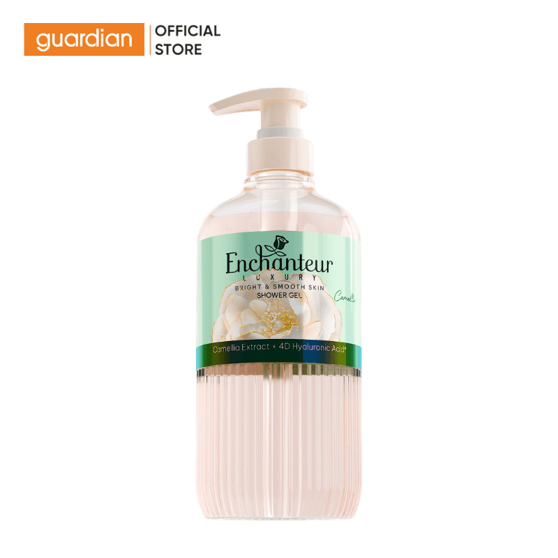Sữa Tắm Enchanteur Luxury Dạng Gel Dưỡng Da Sáng Mịn Camellia 450g | Guardian Việt Nam