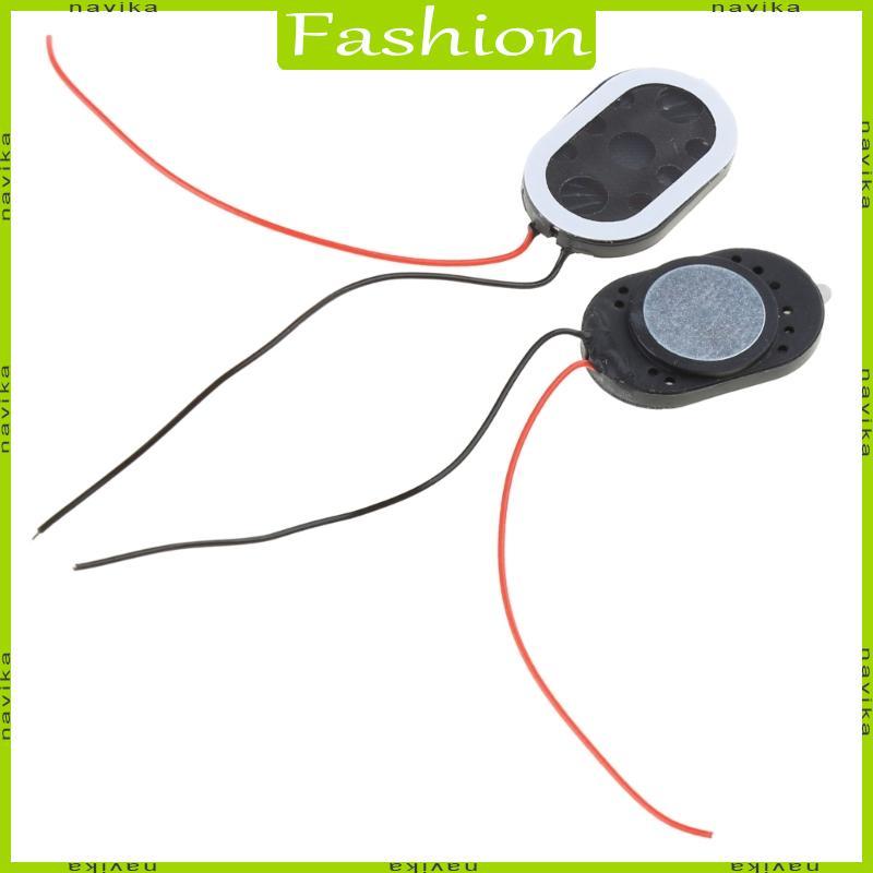 NA Gói 2 Loa Di Động Mini 2415 8ohm 1W Loa Có Cáp