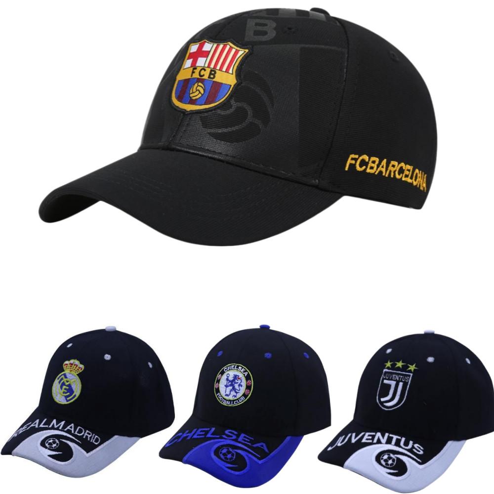 Đội bóng đá Mũ bóng chày, Mũ chống nắng, Mũ thường ngày cho Barcelona, Manchester United, Liverpool,