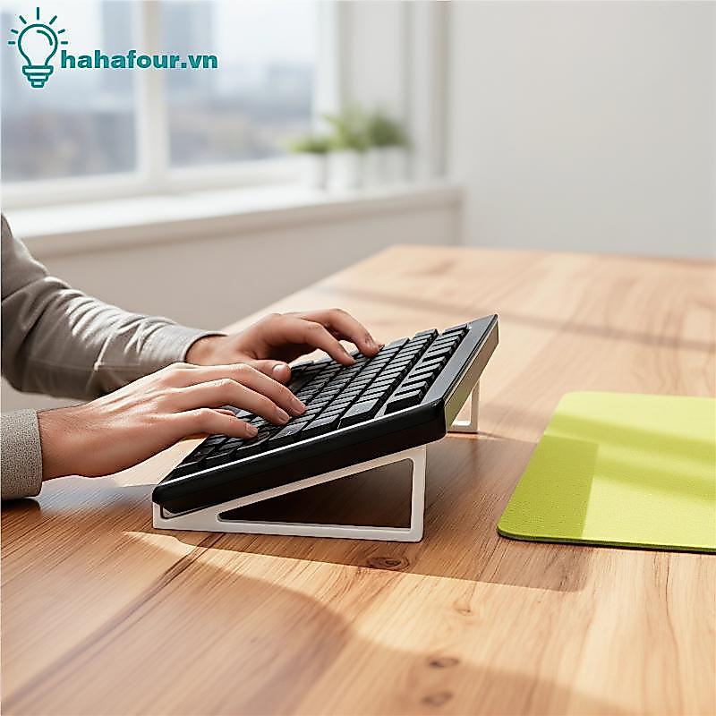Giá đỡ bàn phím bằng nhựa cầm tay BN - Giá đỡ màn hình có thể điều chỉnh VN