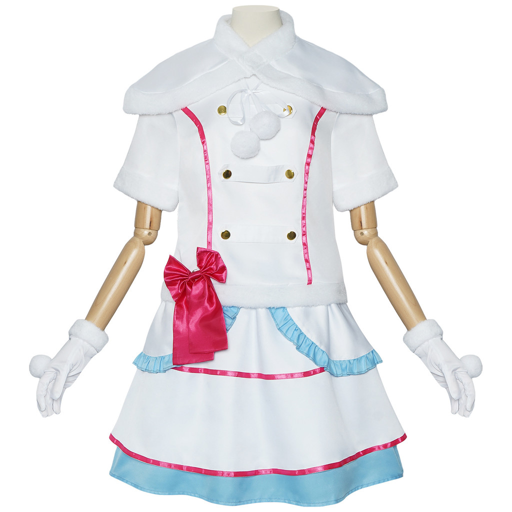 Trang phục biểu diễn sân khấu Lovelive Snow Halation cho Ayase Erina và Koizumi Hanayo cosplay