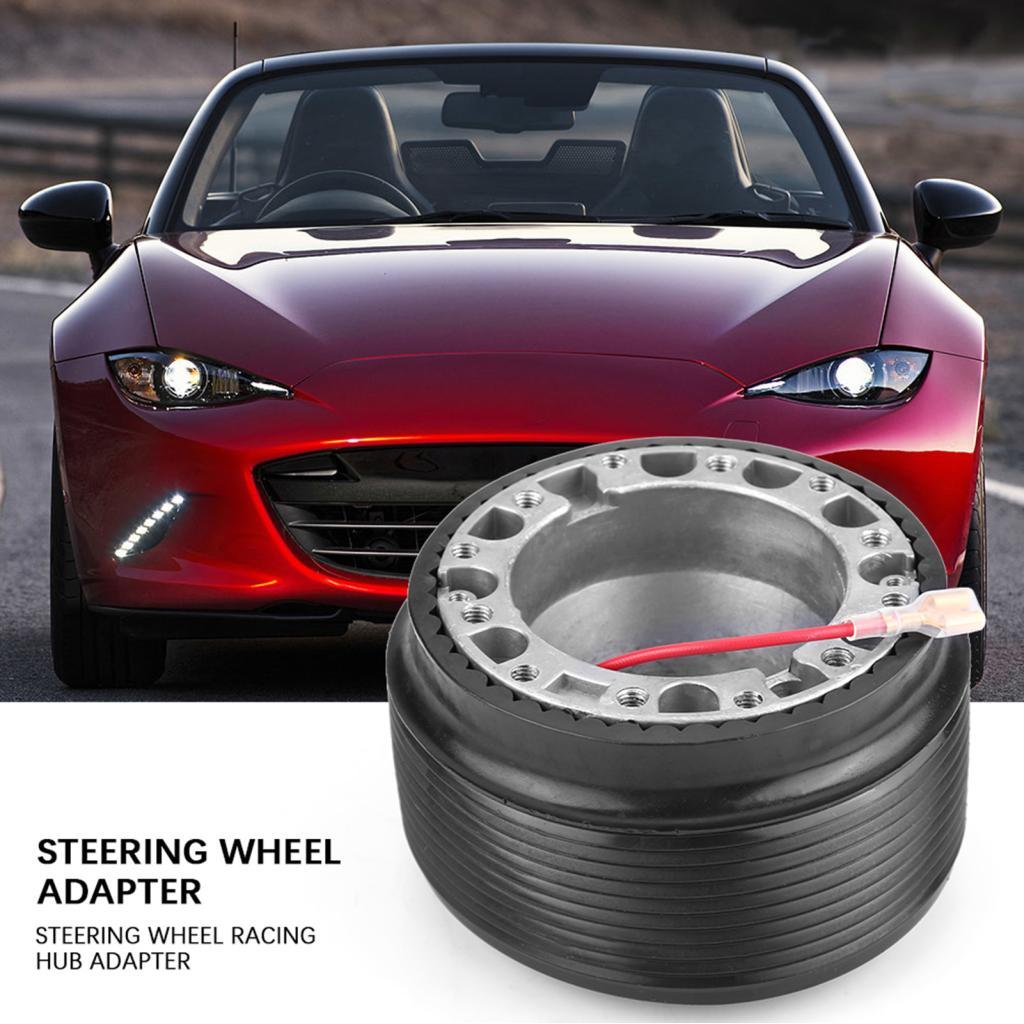 BÁNH CHỈ ĐẠO NHÔM ĐUA XE HUB BỘ CHUYỂN ĐỔI NHANH CHÓNG THÁO RỜI CHO 323 MIATA MX3 MX5 MX6