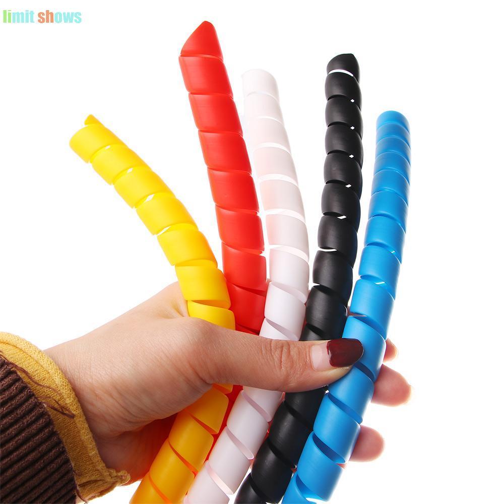 GIỚI HẠN SHOWS Dây xoắn ốc 10mm / 14mm 1M Ống quấn ống cuộn