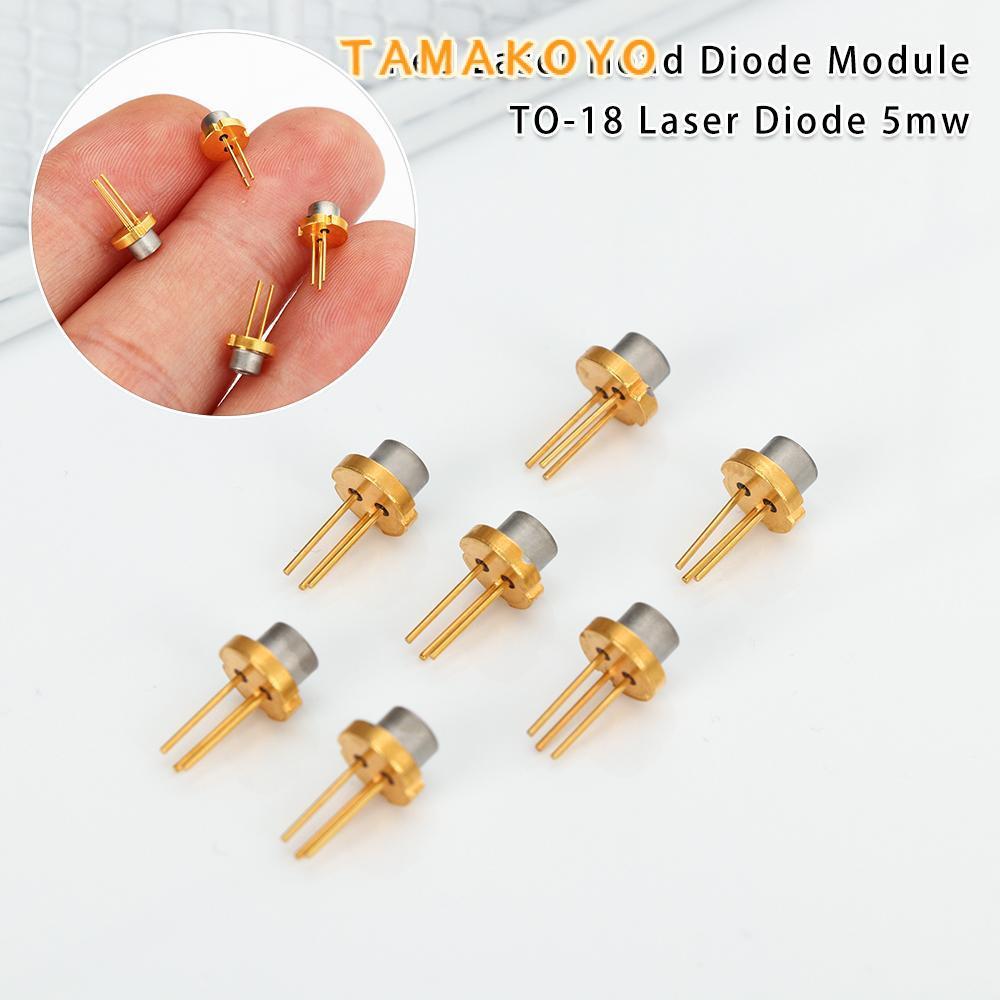TAMAYO 1 / 2 / 5 / 10 Chiếc Diode Mô-đun Công suất cao 5mw 5MW TO-18 Diode Laser