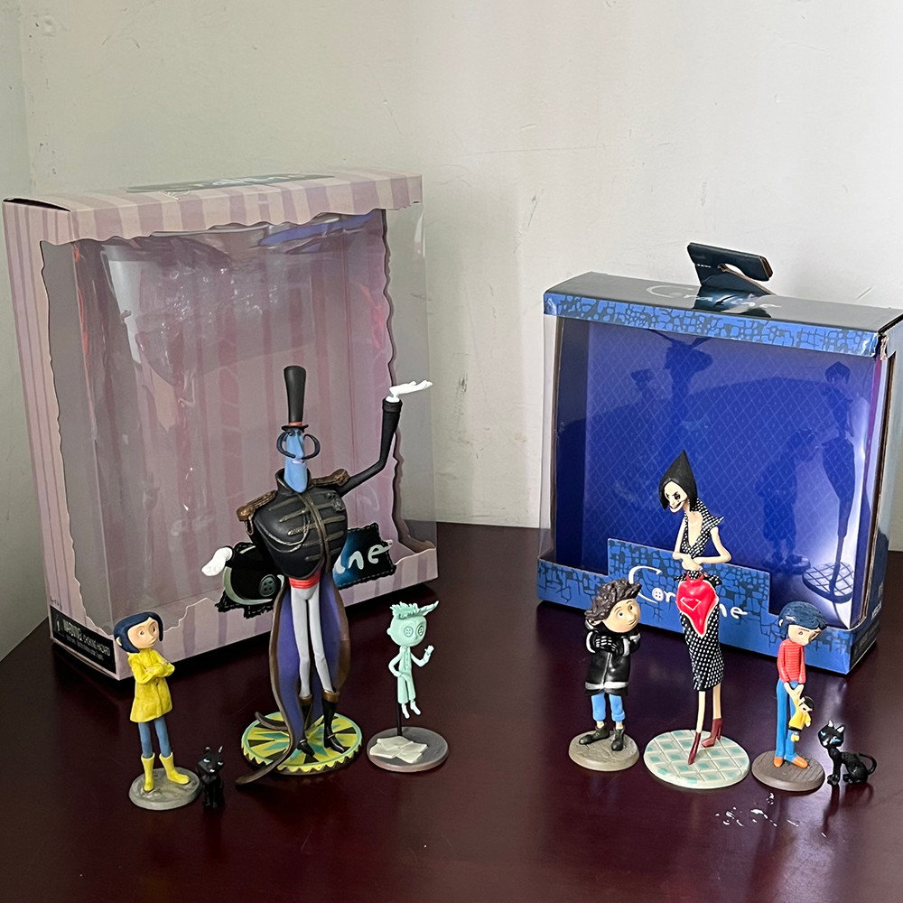Neca Coraline Hình Charlie Jones‌ Hình ông JEANS‌ Cha Ma‌ Anime Coraline & the Secret Door Búp bê Gi