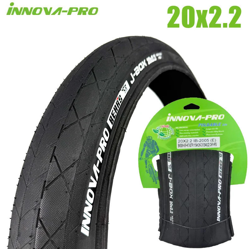 INNOVA-PRO 20x2.2 20x2.40 Lốp xe đạp bánh xe nhỏ BEARS J-BOX 20 inch BMX 60TPI 35-60PSI lốp xe đạp g