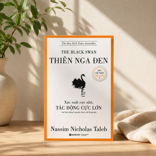 Sách - Thiên Nga Đen: Xác Suất Cực Nhỏ, Tác Động Cực Lớn - Nassim Nicholas Taleb (Alpha Books)