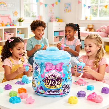 Magic Mixies Mixlings Magicus Party Cauldron Mystery Blind Box Confetti Fizz Unboxing Glow In The Da