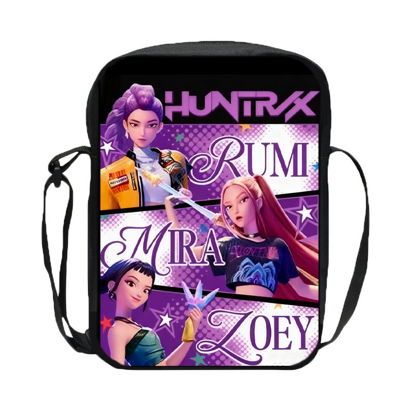 Ba lô hàng hóa in hình Huntrix Kpop Túi đeo vai học sinh tiểu học Huntrix 6.2 ALAA