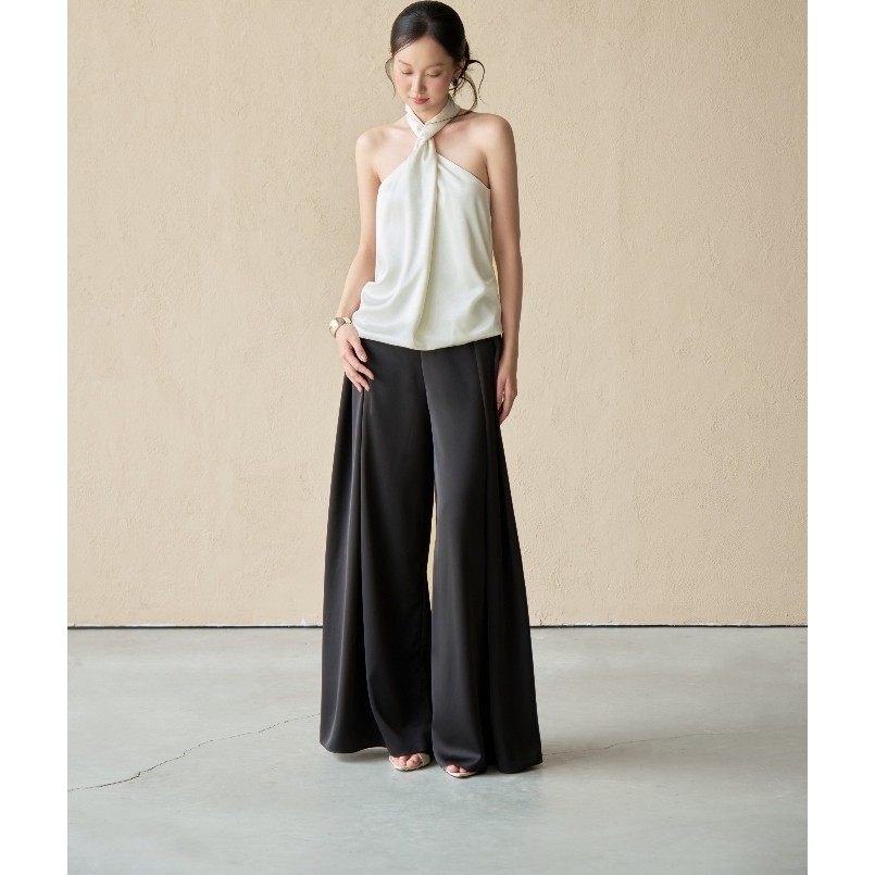 BY DELI - Ines Pants - Quần ống suông chiết ly