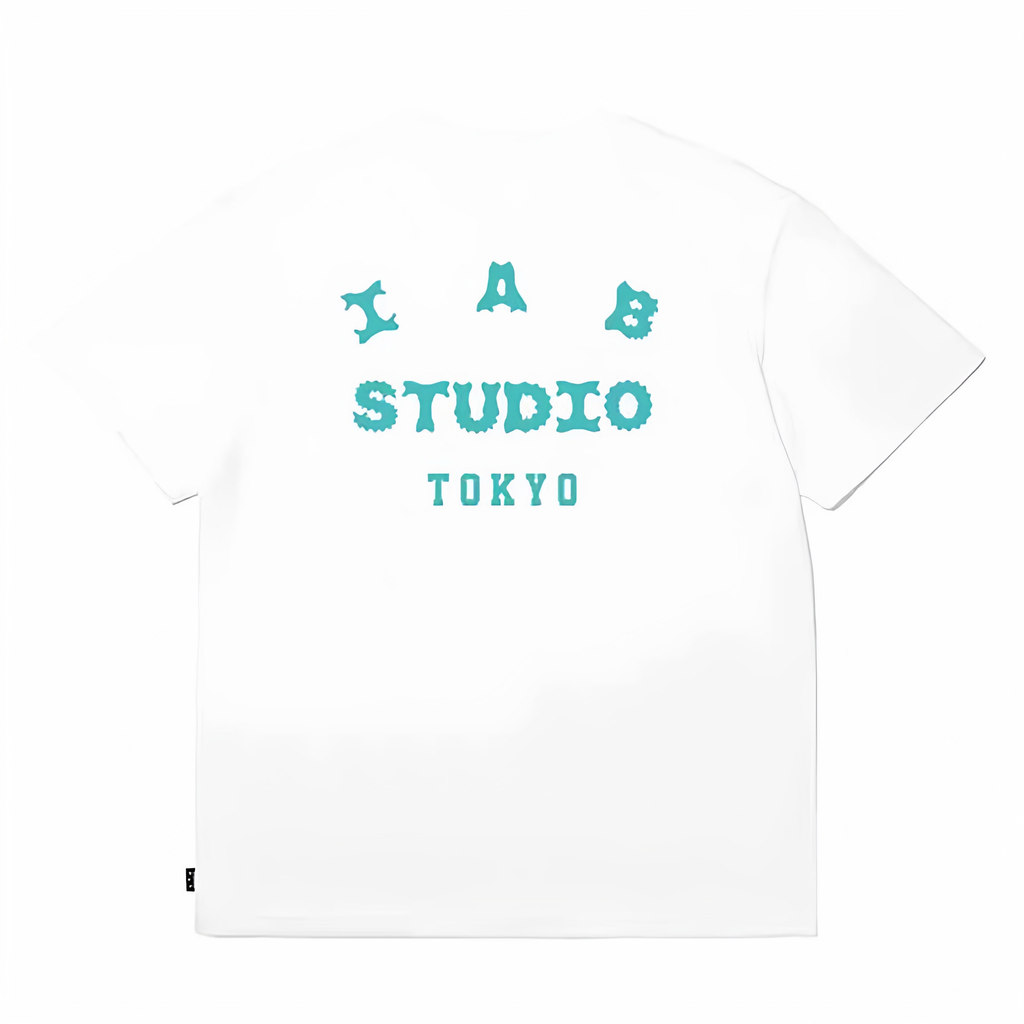 Hàn Quốc IAB STUDIO Thương hiệu hợp thời trang Áo thun Cotton nguyên chất thoáng khí thể thao tay ng