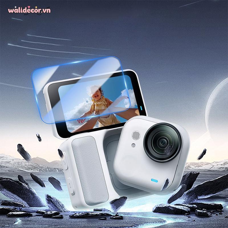Wa 2 Chiếc Kính Cường Lực Cho Insta360 GO Ultra Bảo Vệ Màn Hình HD Phim Bảo Vệ Cho Insta360 GO Ultra