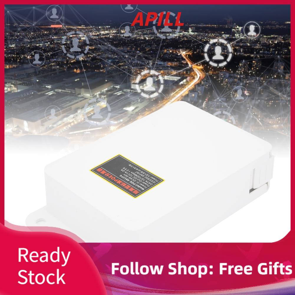 apill PoE Injector Splitter 48V sang 12V DC Jack Mô-đun cấp nguồn PoE Bộ chuyển đổi có đầu ra cho IP