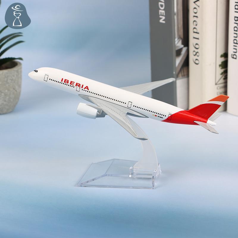 [PAANDAB] 16CM Iberia 330 Hợp Kim Máy Bay Mô Hình Tỉ Lệ 1: 400 Kim Loại Máy Bay Bản Sao Diecast Máy 