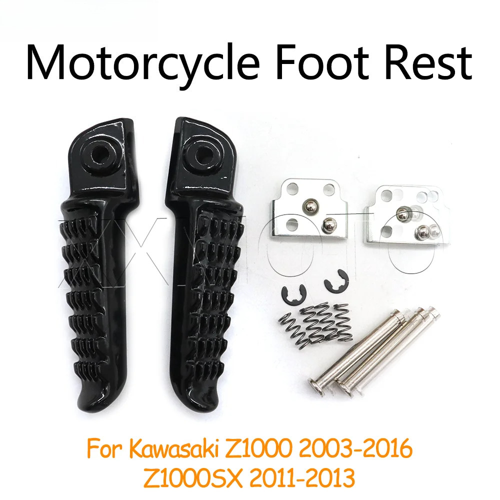 Dành Cho Kawasaki Z1000 2003-2016 Z1000SX 2011 2012 2013 Z 1000 SX 1000SX Xe Máy Chân Nhôm Chân Còn 