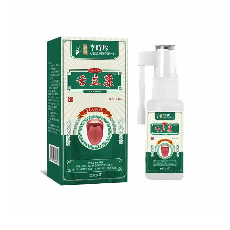 Lưỡi Likang 30ml Gói Li Shizhen Chăm Sóc Răng Miệng Xịt Chăm Sóc Sức Khỏe Răng Miệng Chất Lỏng 26.5.