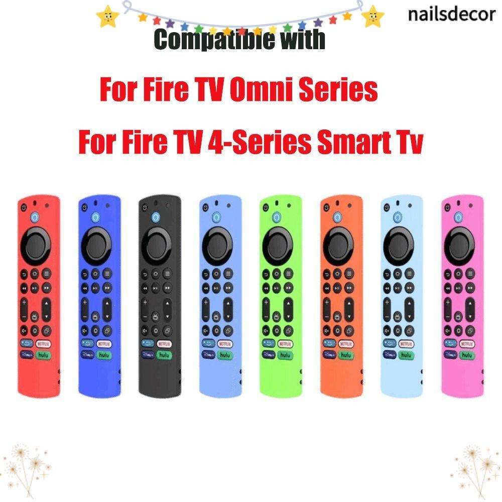 Vỏ điều khiển từ xa TV NAILSDECOR, Điều khiển từ xa TV chữa cháy phát sáng bằng silicon, Vỏ bọc chốn