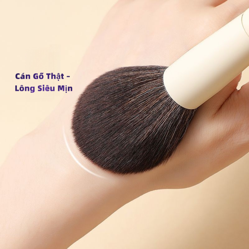 Cọ Trang Điểm Không Thương Hiệu 13 Cây – Nguyên Bản Đầu Tiên, Cán Gỗ Thật, Lông Siêu Mịn Mềm, Cho Người Mới & Chuyên Nghiệp – Chất Lượng Không Đổi | BigBuy360 - bigbuy360.vn