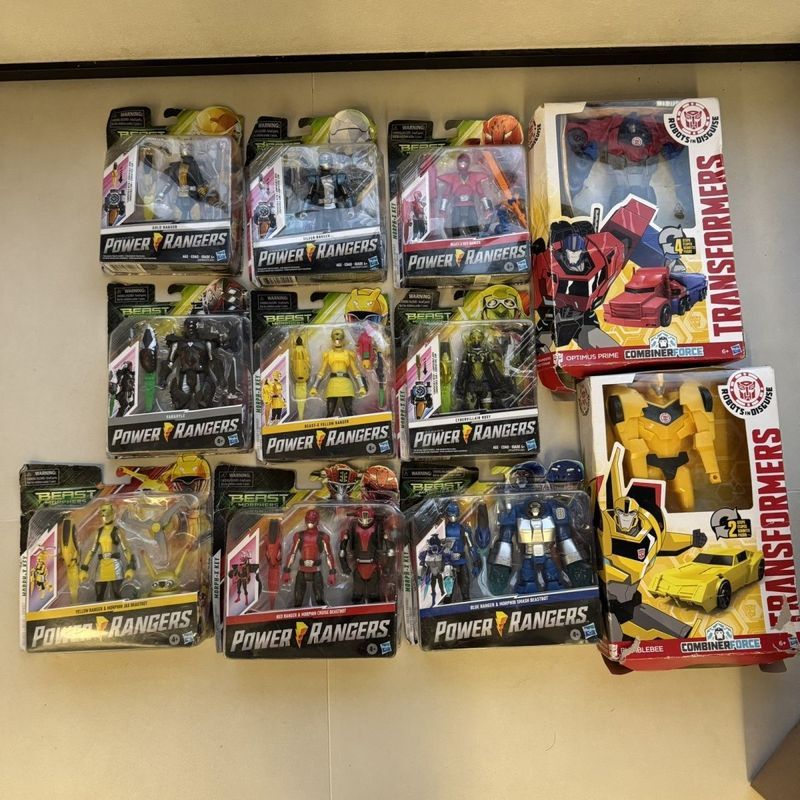 【Fast shipping】siêu nhân gao đồ chơi gaoranger robot dekaranger bộ ráp super sentai Power Ranger boy