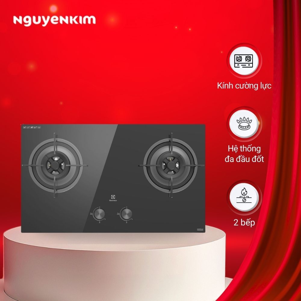 Bếp gas âm Electrolux EHG7230BE - Hàng chính hãng