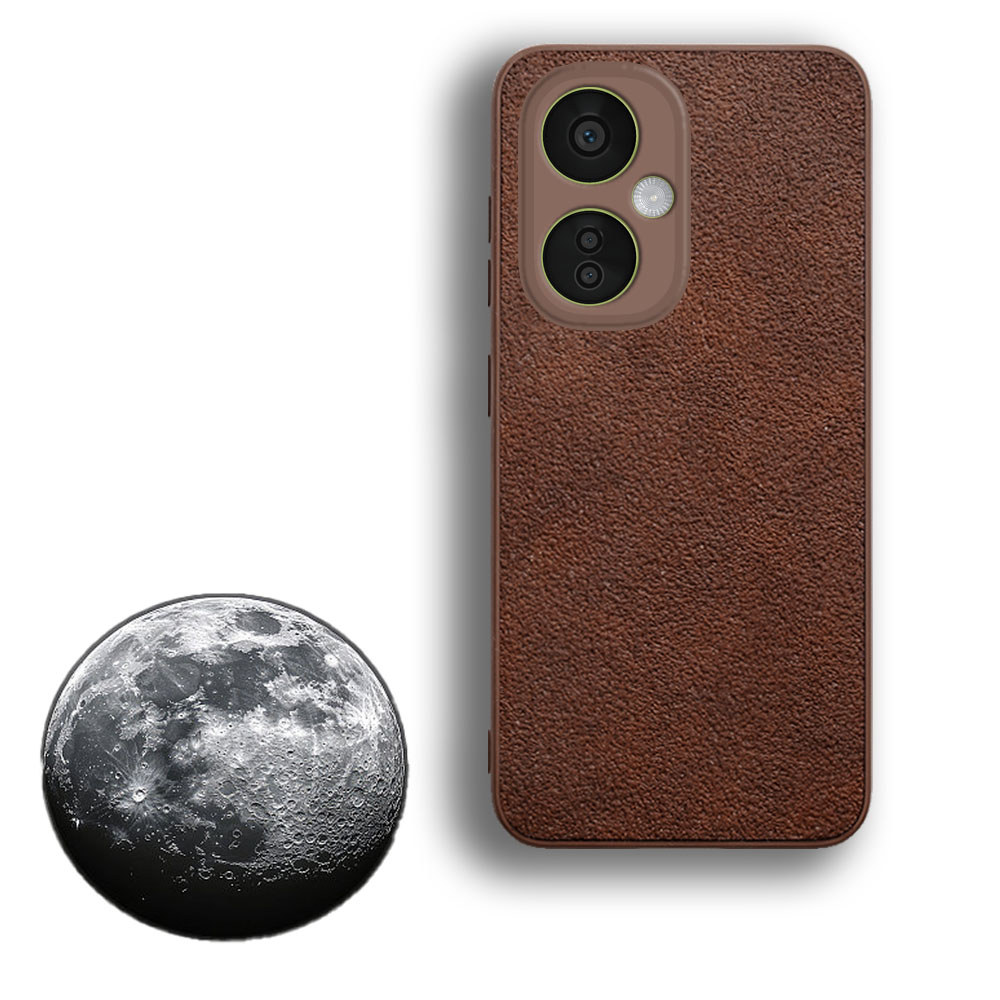 Dành Cho Oppo K11x 5G Kết Cấu Cao Su Thô Retro Ốp Lưng Điện Thoại Chống Sốc Grip Slim Bảo Vệ