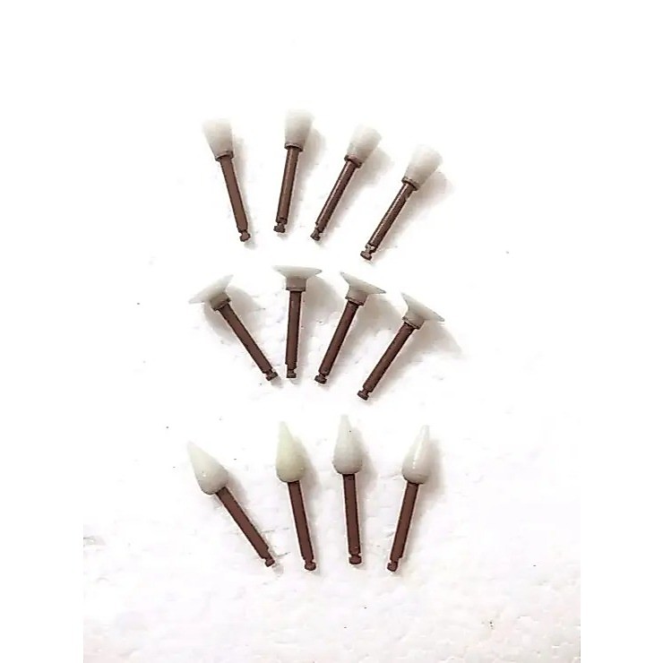 Mũi enhance hình nụ đĩa đài chuyên đánh bóng miếng trám composite trong nha khoa.''