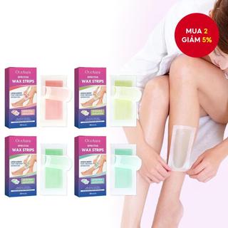 Dải sáp để tẩy lông chân & cơ thể, Dải sáp nhẹ nhàng và nhanh chóng, Miếng dán rụng lông cho nam và nữ, 30 miếng