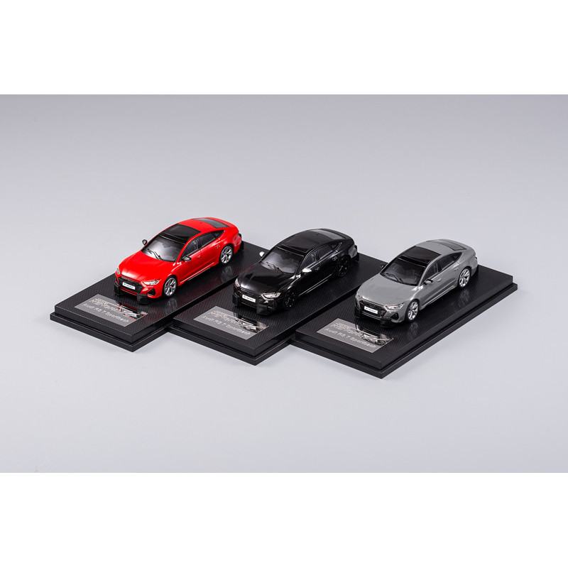 ※ Giảm giá ※ KengFai KengFai 1: 64 Audi Audi RS7 C8 Sportback Suit Thug Mô hình xe hợp kim