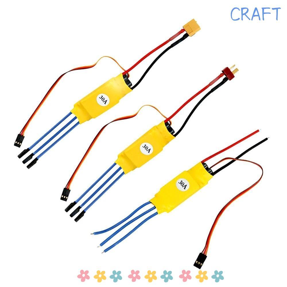 Bộ điều khiển tốc độ CRAFT, Đầu chuối T Cắm XT60 Thuyền trực thăng ESC Động cơ không chổi than, Phụ 