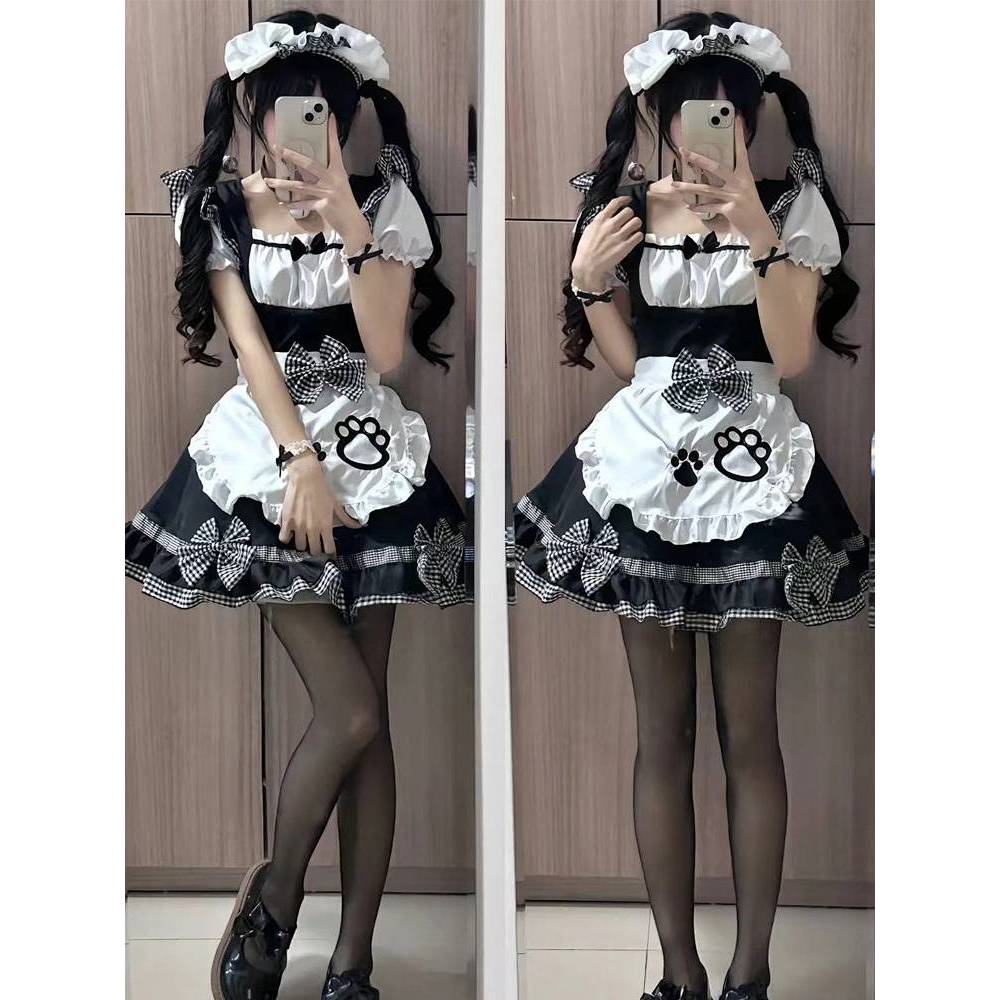 Maid Costume Cute Maid Soft Girl Cat Two-Dimensional Lolita Cosplay Costume 0vIC