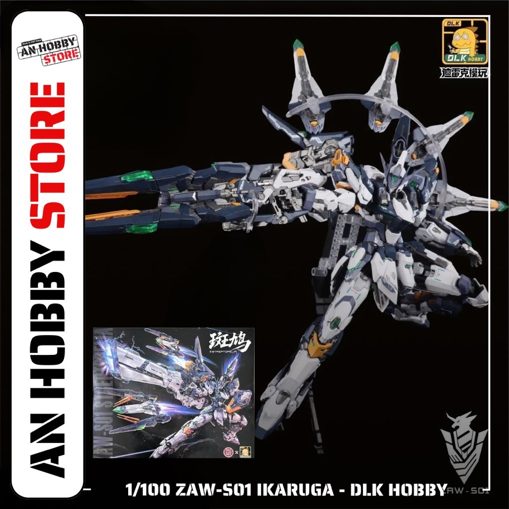 [HÀNG SẴN] MÔ HÌNH LẮP RÁP 1/100 ZAW - S01 IKARUGA STREPTOPELIA DLK HOBBY