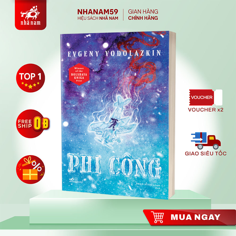 Sách - Phi công (Evgeny Vodolazkin) (Nhã Nam)