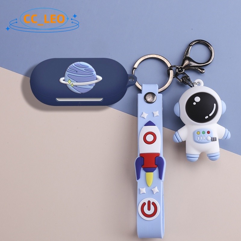 for Sony WF-C700N Case Cartoon Piggy Bear Keychain Pendant Suitable for Sony WF-C700N Silicone Soft 