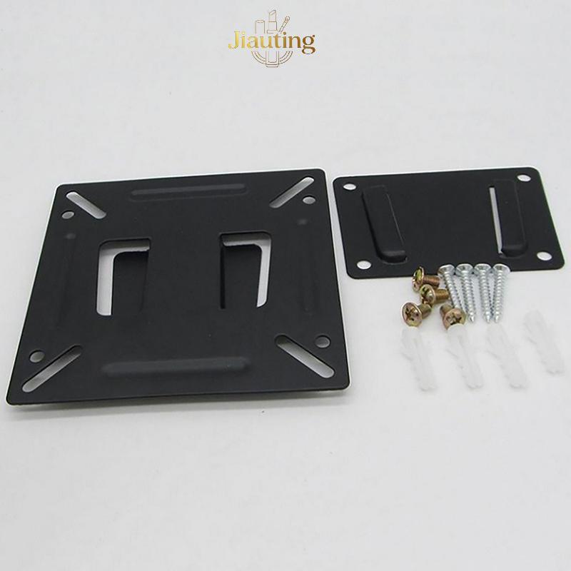 Jiauting 14-24 Inch Tivi Gắn Tường Snap Fastener Flat Panel Braet Đa Năng Kim Loại Giá Đỡ Tivi LCD M
