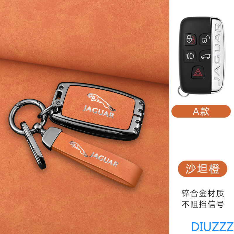 Túi đựng chìa khóa ô tô bằng da hợp kim kẽm cho Jaguar XF XJ XE XJL JAGUAR XE XF XJ F PACE Phụ kiện 